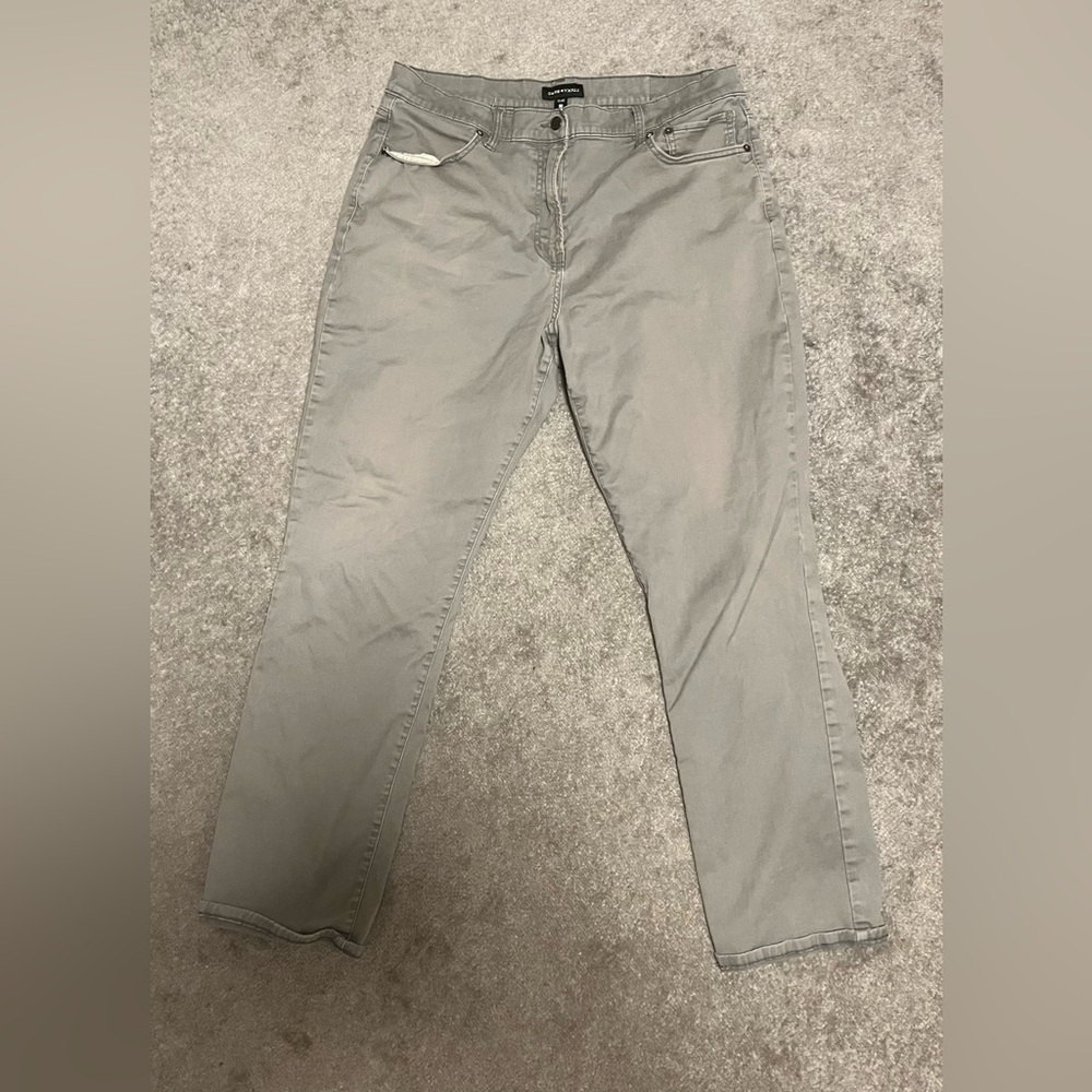 Lucky Brand Men's Relaxed Gray Pants - 38x32